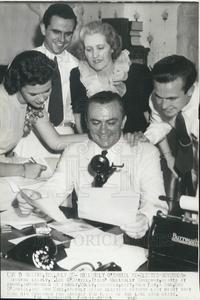 1940 Press Photo Lee O'Daniel re-elected for Governor Sale Browse