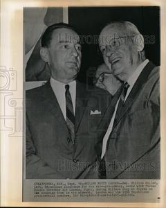 1940 Press Photo Miller meets Landon at Topeka on his campaign tour in midwest Buy Cheap Cost