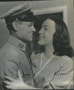 1943 Press Photo of Tom Neal and Margo in "Behind The Rising Sun" Sale Shop Offer