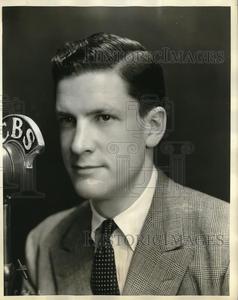 1936 Press Photo CBS announcer Bill Randol How Much Online