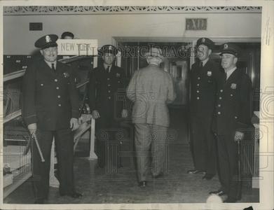 1936 Press Photo Dem Convention Exit Gate Purchase For Sale