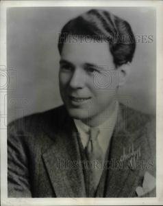 1932 Press Photo Everett Marshall, Baritone Sale Manchester Great Sale
