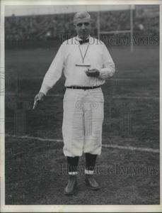 1932 Press Photo Judge Carl V. Weygandt as football official. Websites For Sale