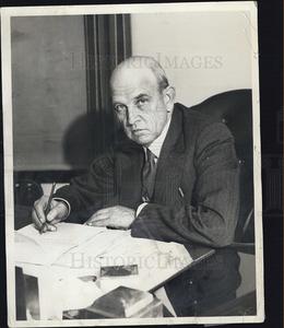 1932 Press Photo Judge Harry Olson Clearance Amazing Pice