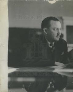 1936 Press Photo Don Bowman With Paypal