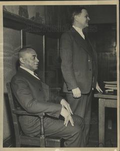 1937 Press Photo Dr. JH Smith and Dr. A.M. McDonald at the Baptist Ministers Cheap Sale Get Authentic