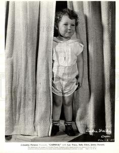 1935 Press Photo Dickie Walters - child star movie Best Place