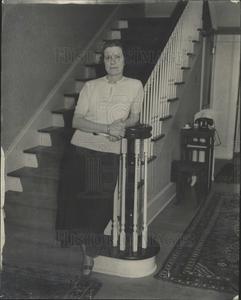 1937 Press Photo MRS. ROBERT RICE DOWNTOWN HOTEL Buy Cheap Order
