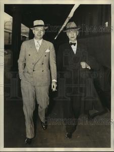 1936 Press Photo Judge Halsted Ritter of Florida & attorney Carl T Hoffman Cheap Free Shipping