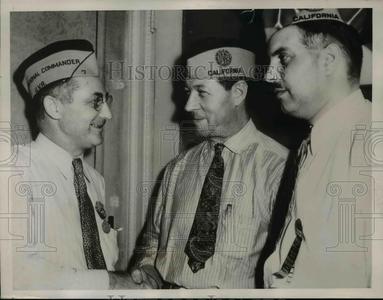 1936 Press Photo Judge Philips, L.F. Olsen, And Burr Belden - nee90378 Sale Low Pice