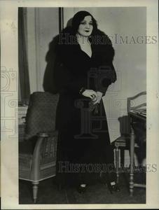1931 Press Photo Mrs Thornvon in Chicago Ill Cheap Sale Exclusive