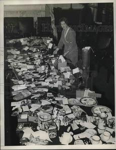 1932 Press Photo Miss Ethel Johnson Secretary to Senator Purchase Cheap Pice