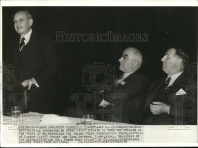 1938 Press Photo Alf M.Landon Cited Efforts to Curb Freedom of the Press Outlet Ebay
