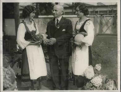 1932 Press Photo Christian Pfeffer Julio Hammer & Kathleen Hammer 2025 New For Sale
