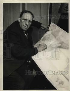 1934 Press Photo Ross Leggett of Kent, Ohio Discount For Nice