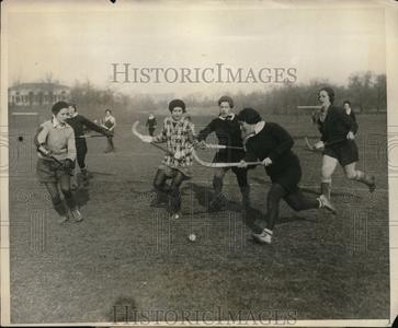 1930 Press Photo Inter Class Hockey Match Savage School Free Shipping Sale Online