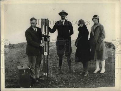 1930 Press Photo K.M. Wilson,Walter Ecklund,Mrs. Ecklund & Mrs. Geoff Godfrey Sale 2025