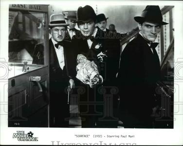 1932 Press Photo Paul Muni in Scarface Clearance Wiki
