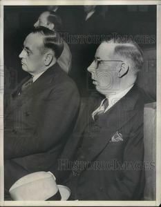 1937 Press Photo Harland Holmden, C.P. Criegan, Labor Investigating Assembly Online Cheap Quality