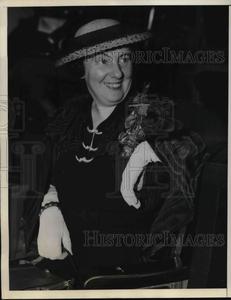 1936 Press Photo Mrs. Arthur Vandenberg, wife of Senator from Michigan Lowest Pice Cheap Pice