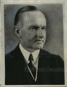 1933 Press Photo Copy of Calvin Coolidge-Former United States President Best For Sale
