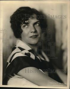 1929 Press Photo Marie De Ville to sing Wings of Love Clearance Supply