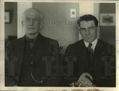 1923 Press Photo Albert & Aubrey F Bean Maine bros of Otis Bean, murder charge Discount Eastbay