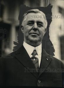 1923 Press Photo R.E.L. Saner of American Bar Association at White House Original For Sale