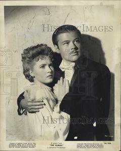 1944 Press Photo Actress Susanna Foster & Turbau Beyiu in The Climax Genuine For Sale
