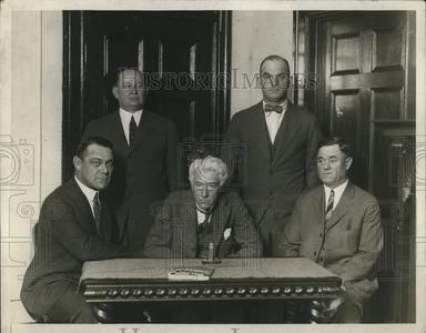 1925 Press Photo Clarence Cervens, Judge Landism B McCormick,Chas Rigler Browse Cheap Online