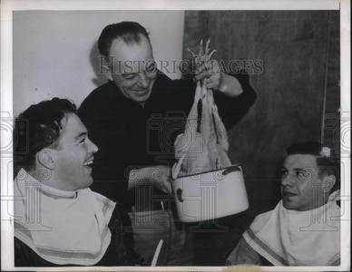 1944 Press Photo Pappy Billy South, Billy Southworth, Wm E Smith Billy's Cousin Affordable Sale Online