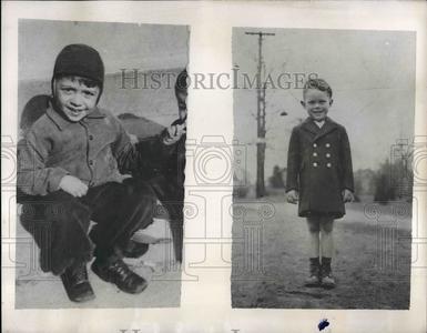 1946 Press Photo Francis Piscitello & Barkley W. Glaven, Young Knife Victims Clearance Outlet