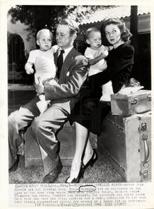1946 Press Photo Susan Hayward Jeff Barker Beverly Hill Buy Cheap Genuine