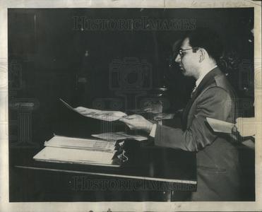 1944 Press Photo Charles Liebman Attorney Hot Sale