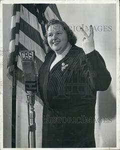 1944 Press Photo Singer Kate Smith Buy Cheap The Cheapest