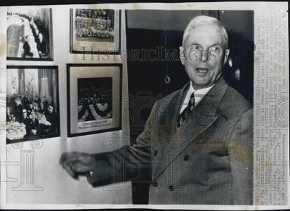 1947 Press Photo Sam Breadon Owner St. Louis Cardinals Baseball Team Discount Newest