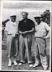1947 Press Photo Golfer Bobby Locke, Clayton Heafner, Stan Leonard in Toronto Cheap Best