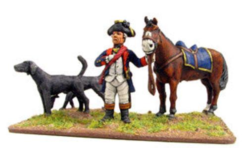 (100AOR030) George Washington with horse & dogs Very Cheap Pice