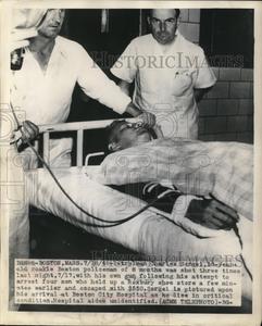 1948 Press Photo Boston Massachusetts Charles Sergei Rookie Policemen Shot Low Pice Fee Shipping Sale Online