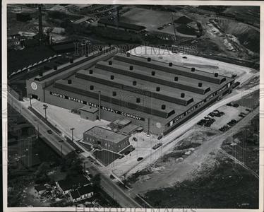 1949 Press Photo Aerial View of United States Steel Supply Company Order