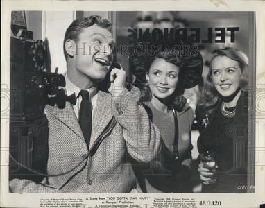 1949 Press Photo Actor Eddie Albert in "You Gotta Stay Happy" Free Shipping Clearance Store