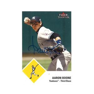 2003 Fleer Tradition Aaron Boone Autograph (CX Auth) Cheap Sale Wiki