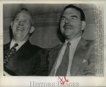1948 Press Photo Thomas Dewey and Earl Warren are Republican nomination winners Discount Low Cost