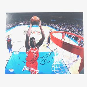 Clint Capela signed 11x14 photo PSA/DNA Houston Rockets Autographed Discount How Much