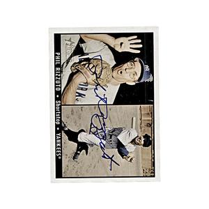 2003 Bowman Heritage 4 Fingers/Hitting Phil Rizzuto Autograph Best Sale Cheap Pice
