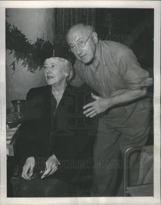 1948 Press Photo Mr & Mrs Cecil B DeMille Real Sale Online