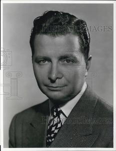 1949 Press Photo Comic Henry Morgan Visit New For Sale