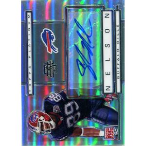 Shawn Nelson Autographed 2009 Topps Platinum Card Free Shipping With Paypal