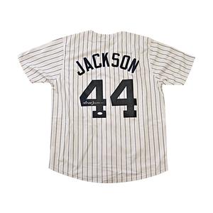 Reggie Jackson New York Yankees Autographed Signed Pro-Style Home Jersey (JSA COA #WP640147) Outlet Order