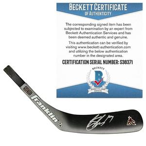 Shane Doan Arizona Coyotes Signed Hockey Stick Blade Proof Beckett Authentic Auto COA Discount Best Place